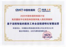 2025中国信通院优秀案例——北京联通（流程智能）